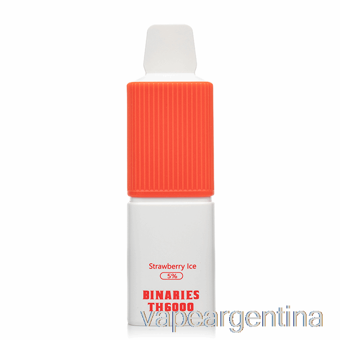 Horizon Binaries Th6000 Vape Desechable De Hielo De Fresa Descartable
